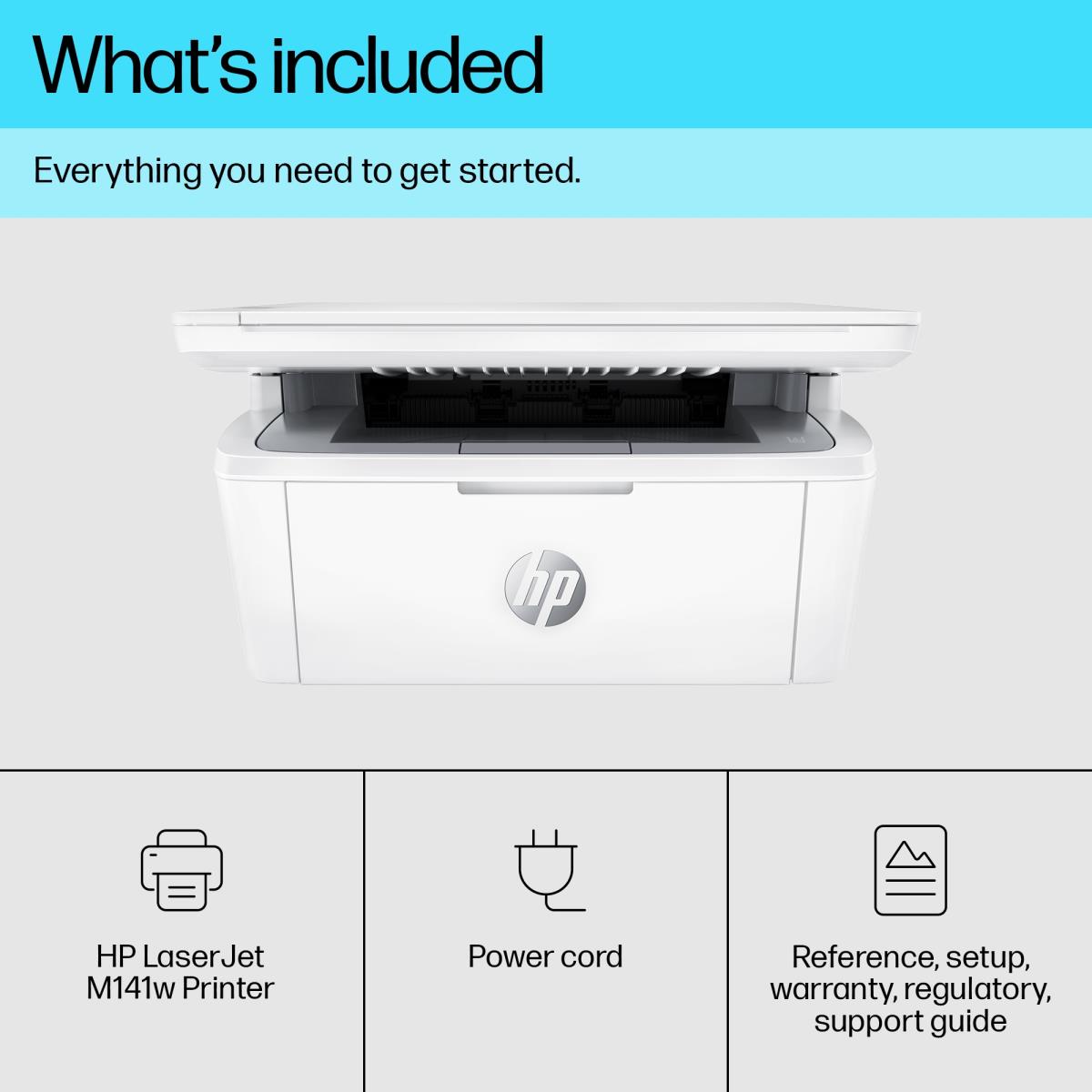 LaserJet M140w - Multifunction Printer - Laser - A4 - USB / Wi-Fi