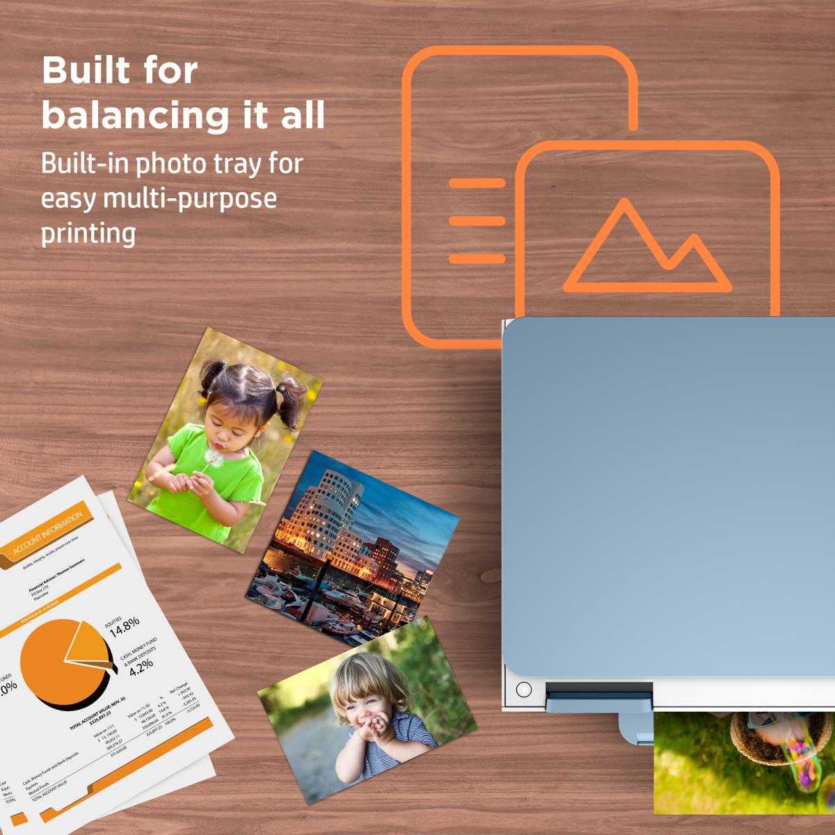 Envy Inspire 7221e - Color All-in-One Printer - Inkjet - A4 - USB /  Wi-Fi