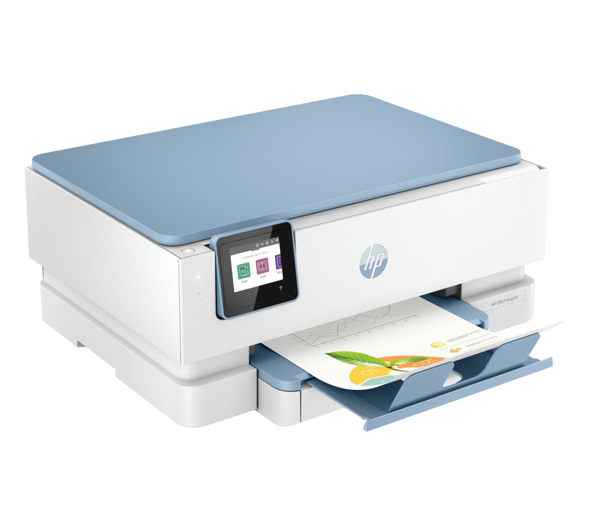 Envy Inspire 7221e - Color All-in-One Printer - Inkjet - A4 - USB /  Wi-Fi