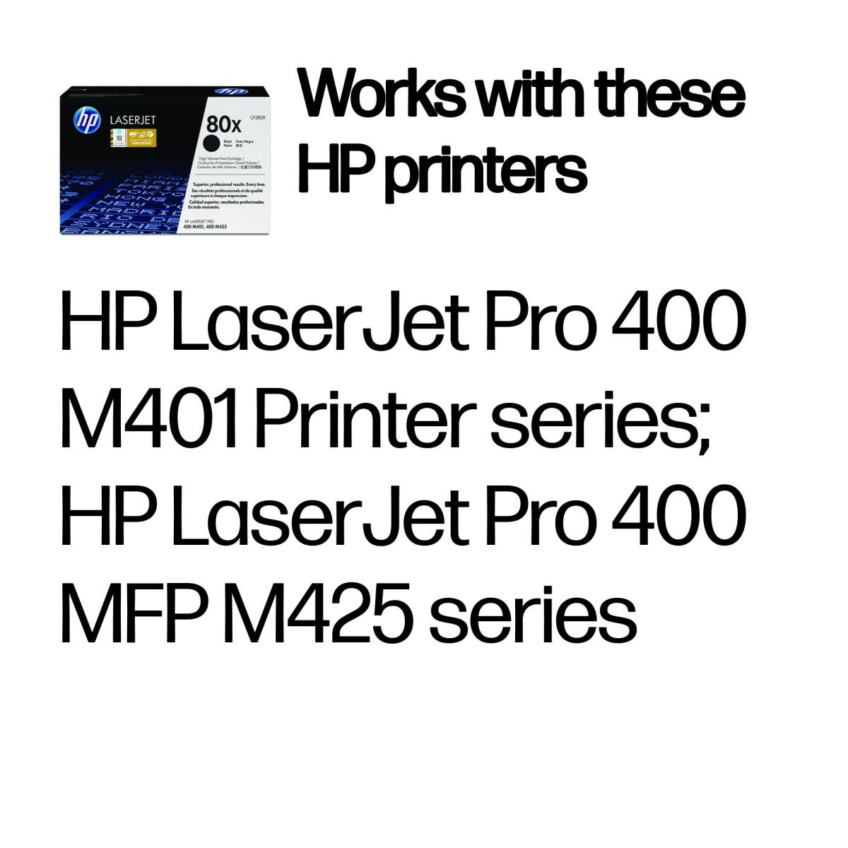 Toner Cartridge - No 80X - 6.9k Pages - Black