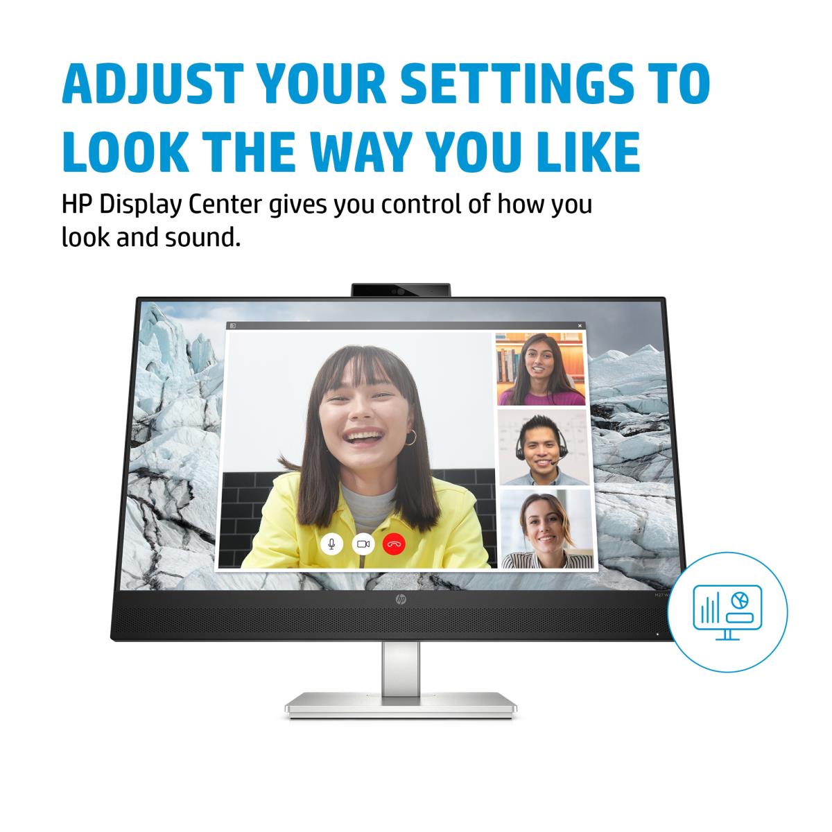 Conferencing USB-C Monitor - E27M G4 - 27in - 2560x1440 (QHD) - IPS