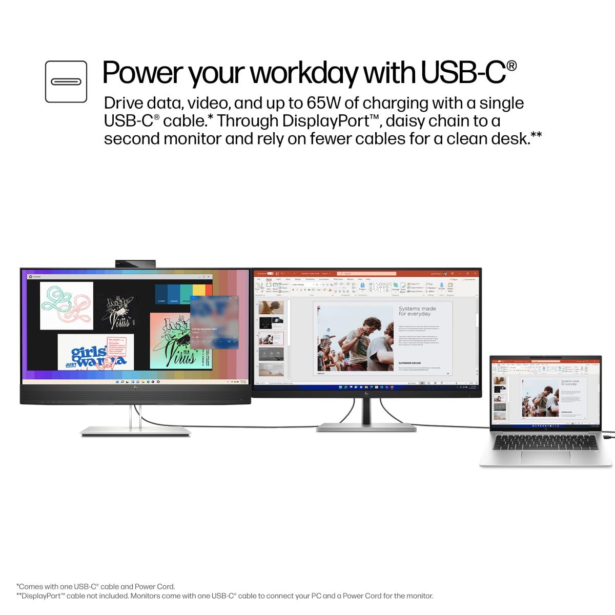 Conferencing USB-C Monitor - E27M G4 - 27in - 2560x1440 (QHD) - IPS