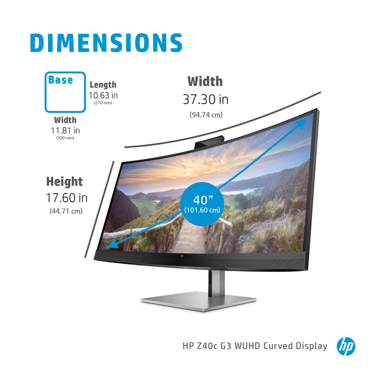 Curved Monitor - Z40c G3 - 40in - 5120x2160 (WUHD) - IPS