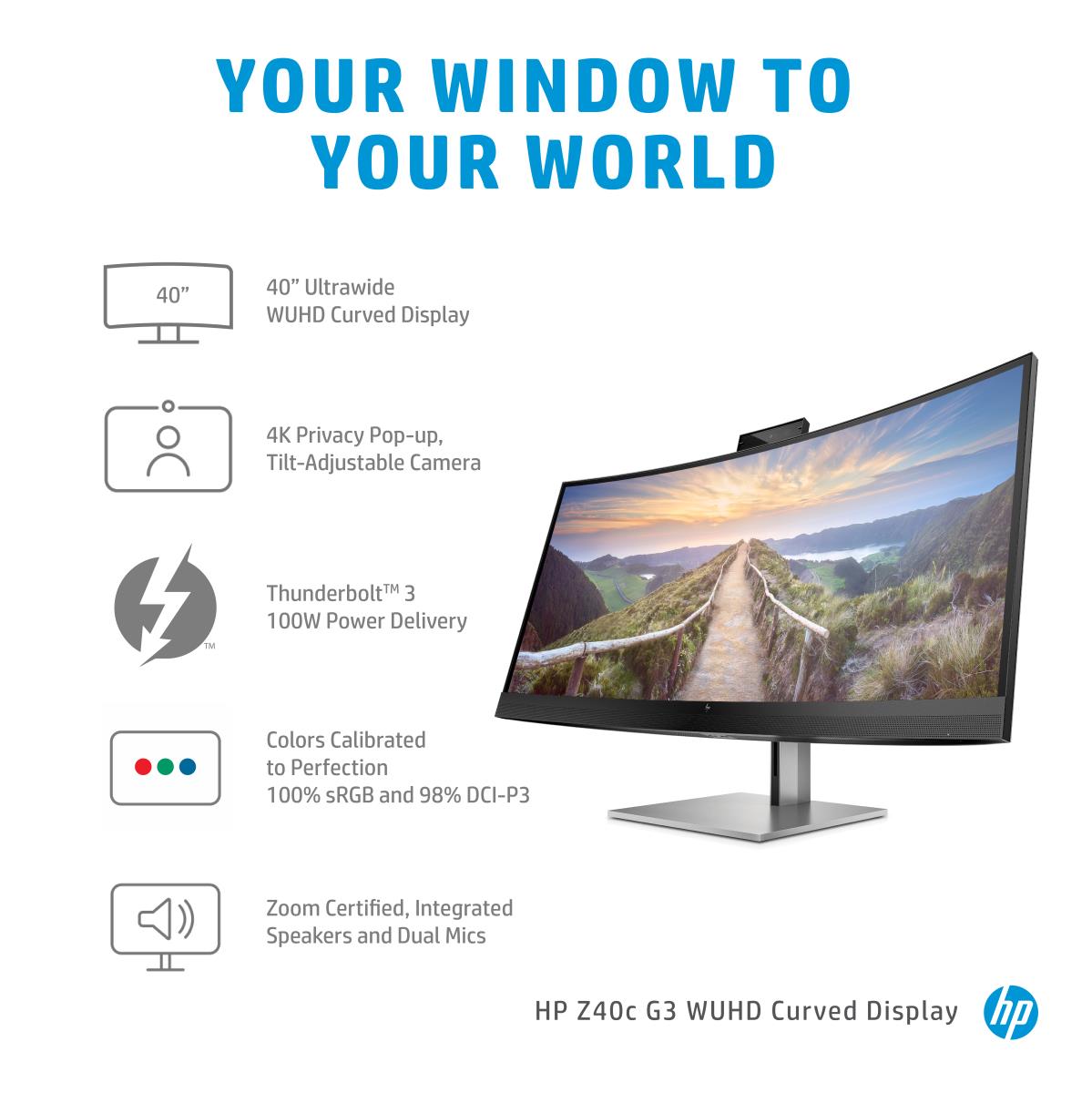 Curved Monitor - Z40c G3 - 40in - 5120x2160 (WUHD) - IPS