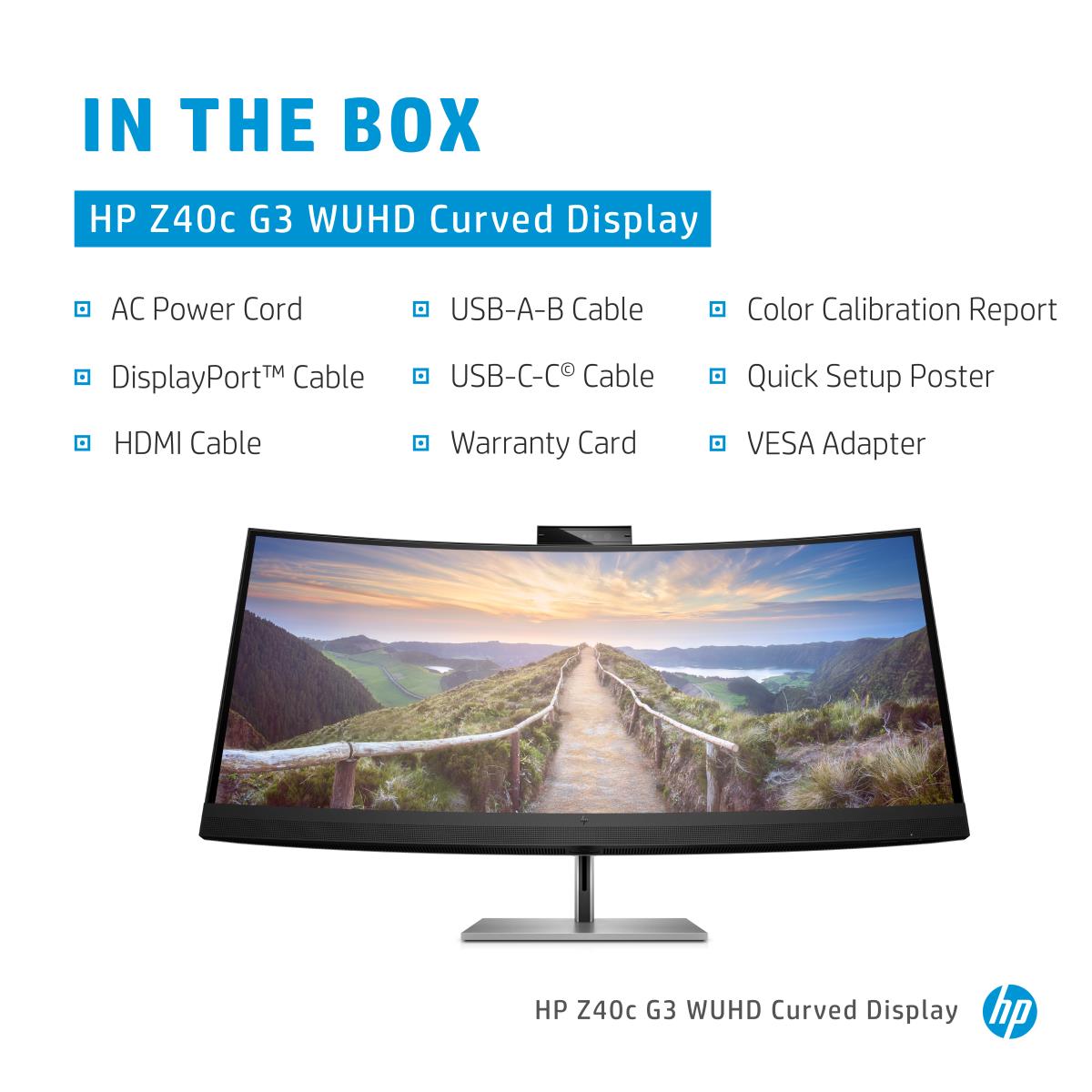 Curved Monitor - Z40c G3 - 40in - 5120x2160 (WUHD) - IPS