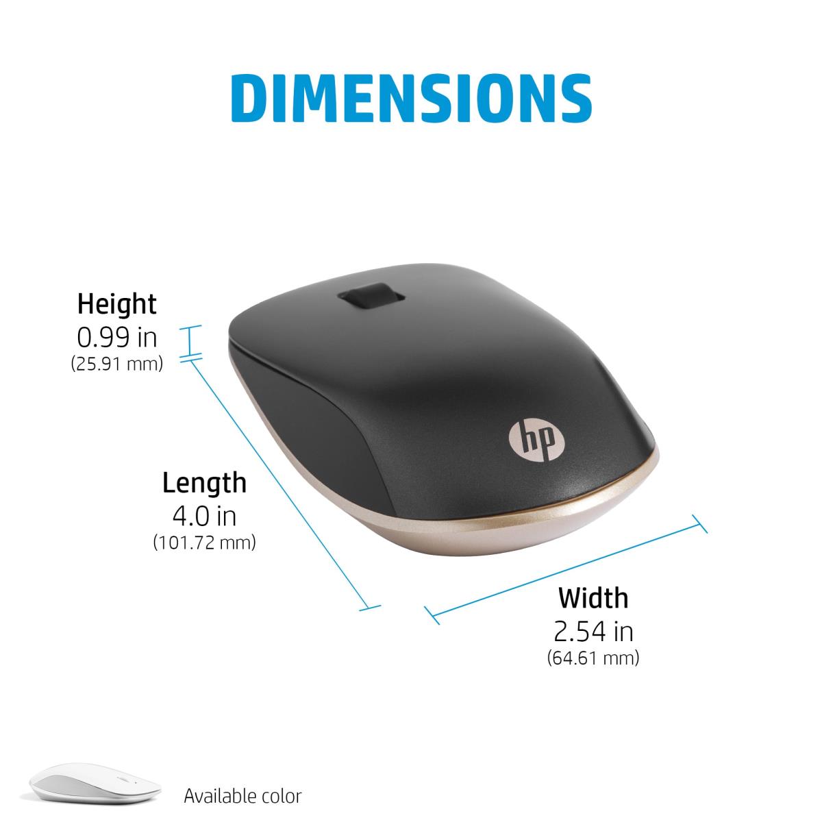 Wireless Slim Mouse - 410 - Bluetooth - Black