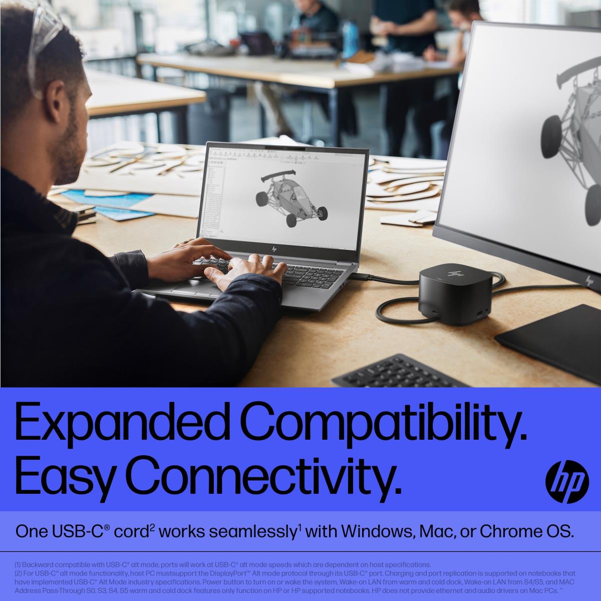Docking Station Thunderbolt G4 - 280W - Combo Cable