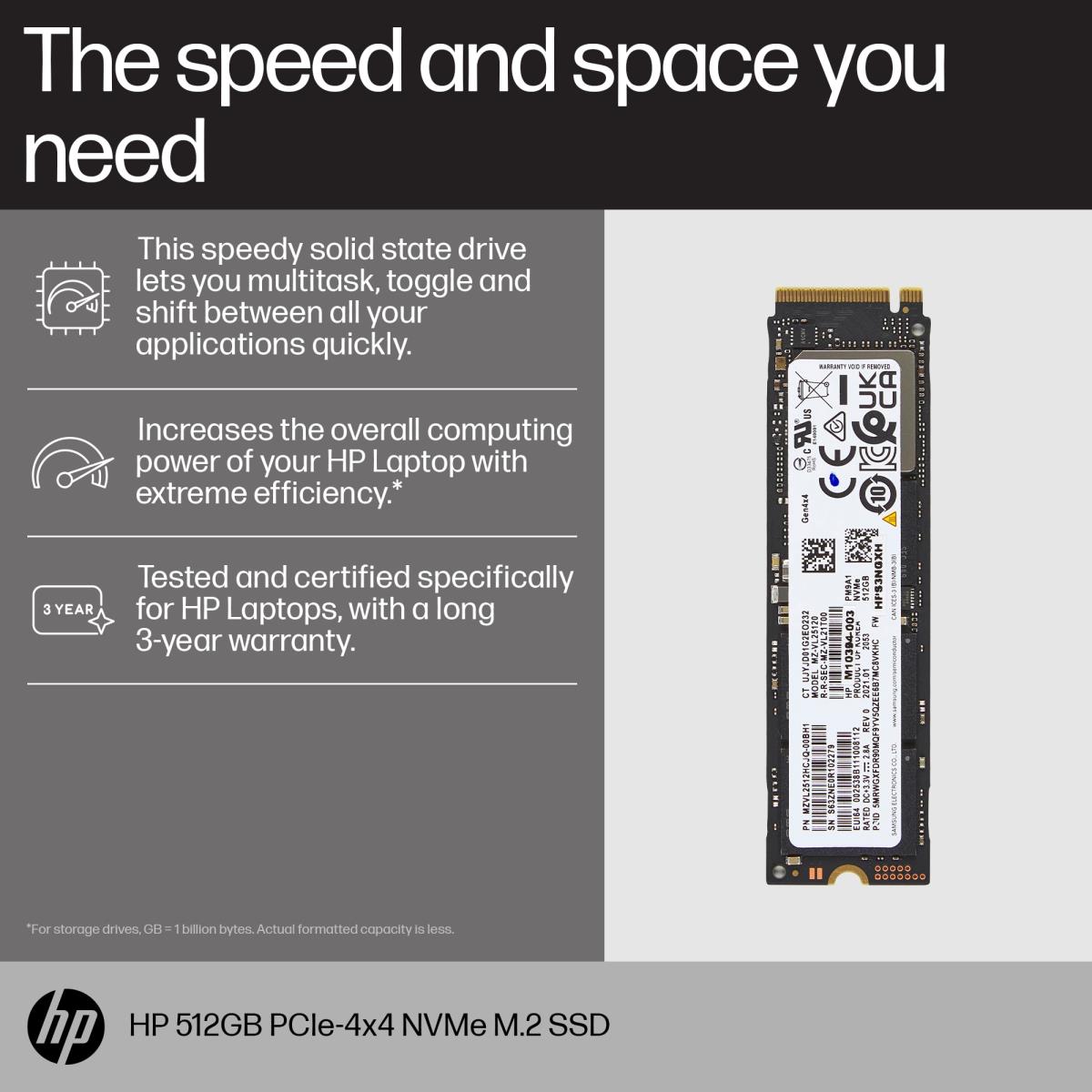 SSD - 512GB - Pci-e - NVMe M.2