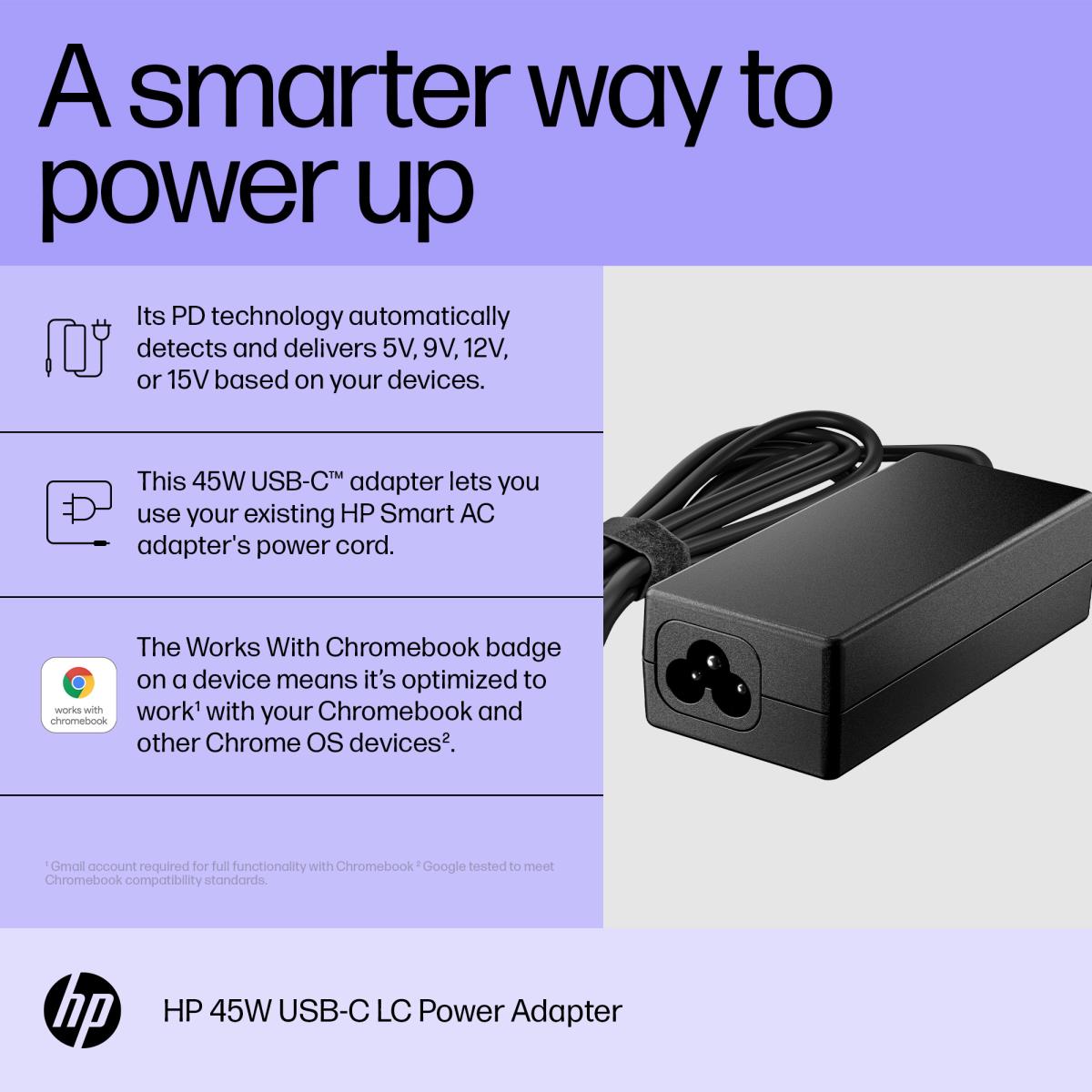 USB-C LC Power Adapter - 45W