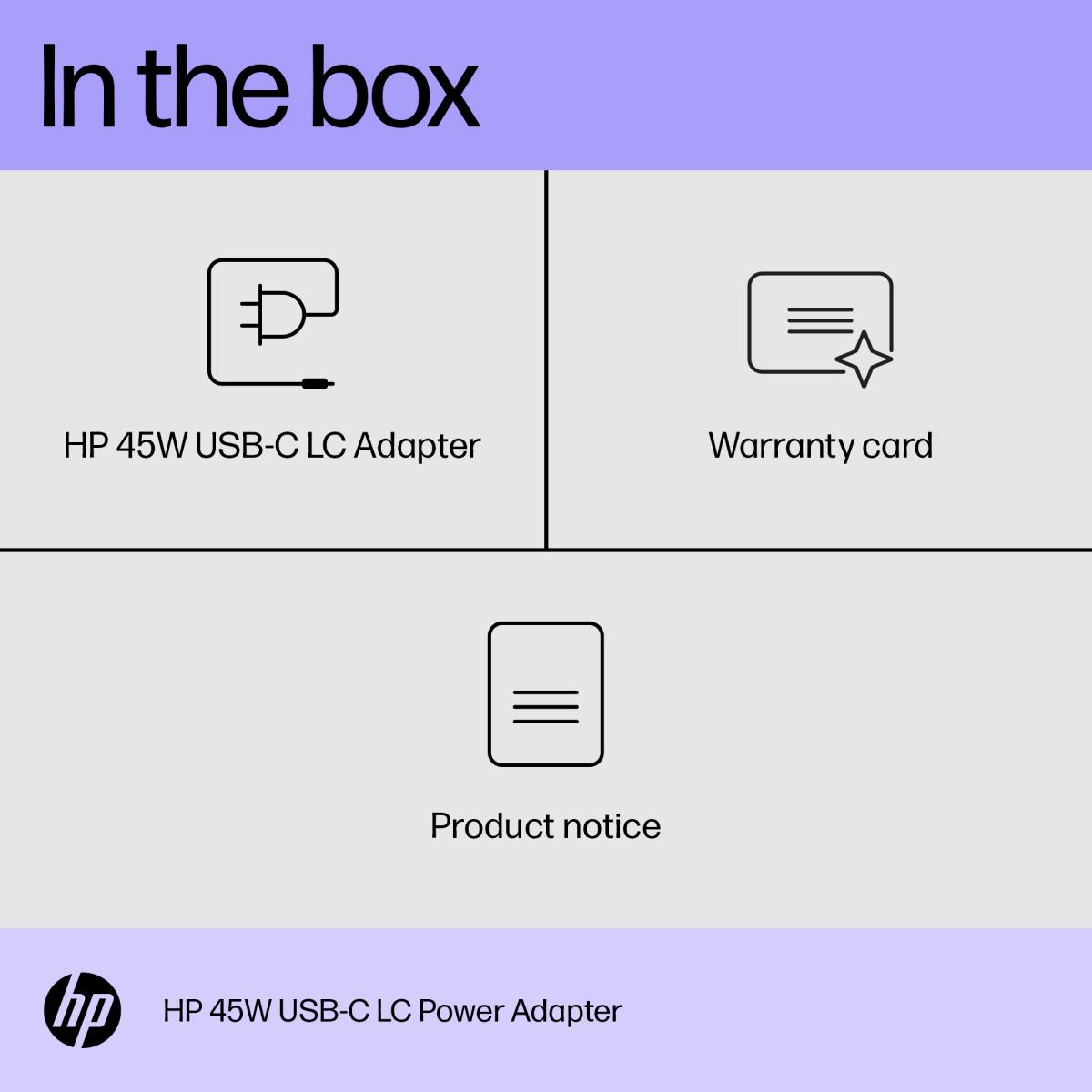 USB-C LC Power Adapter - 45W
