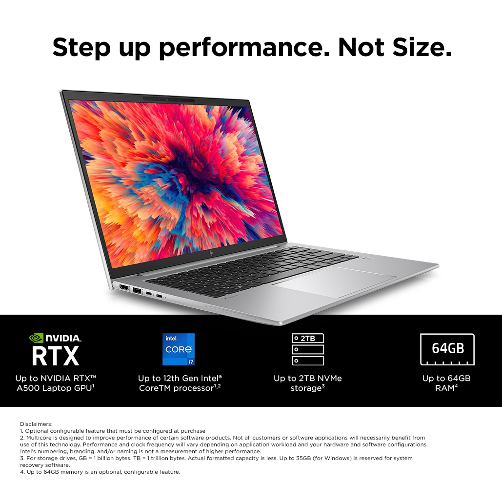 ZBook Firefly 14 G9 - 14in - i7 1255U - 16GB RAM - 512GB SSD - T550 4GB - Win11 Pro - Qwertzu Swiss-Lux