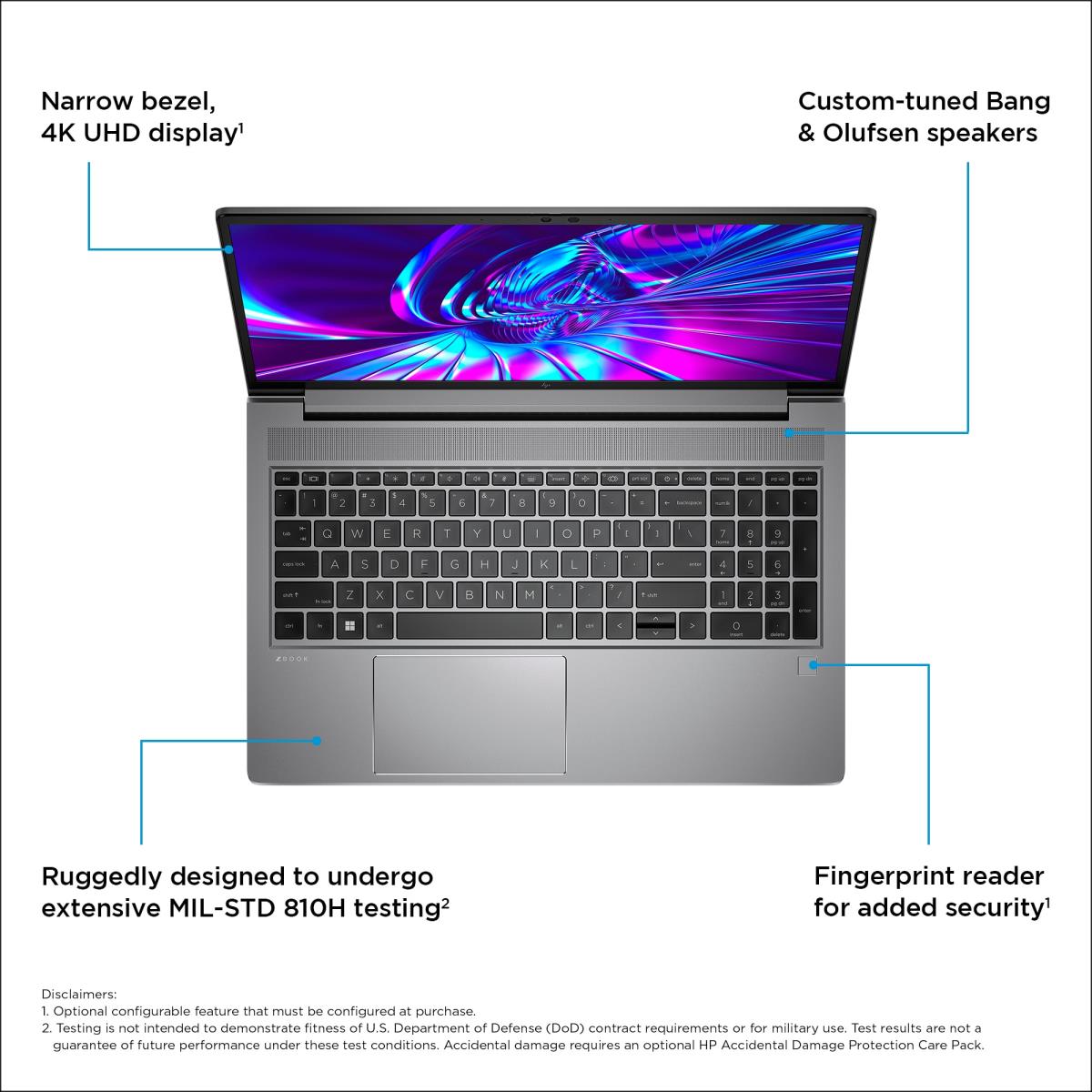 ZBook Power G9 - 15.6in - i7 12700H - 16GB RAM - 512GB SSD - RTX A2000 8GB - Win11 Pro - Qwertzu Swiss-Lux
