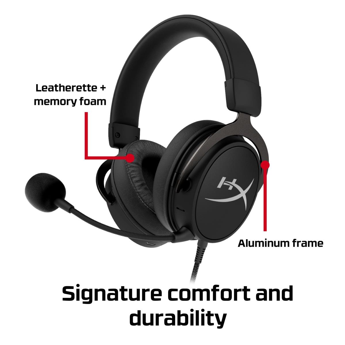 HyperX Cloud MIX - Gaming Headset - Stereo - Bluetooth - Black/Gunmetal