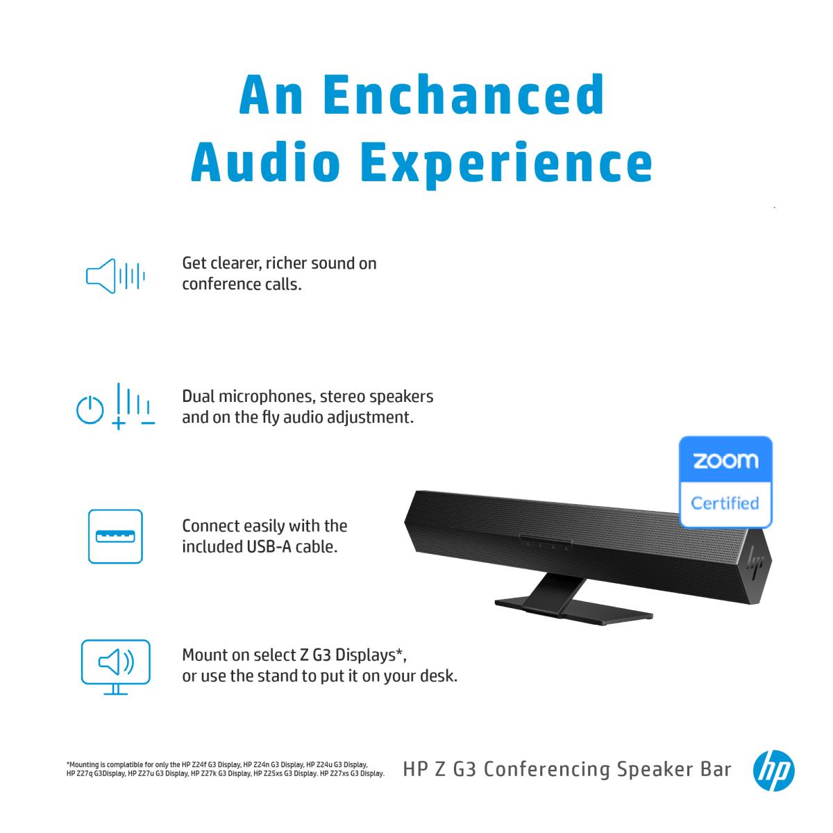 Z G3 Conferencing Speaker Bar