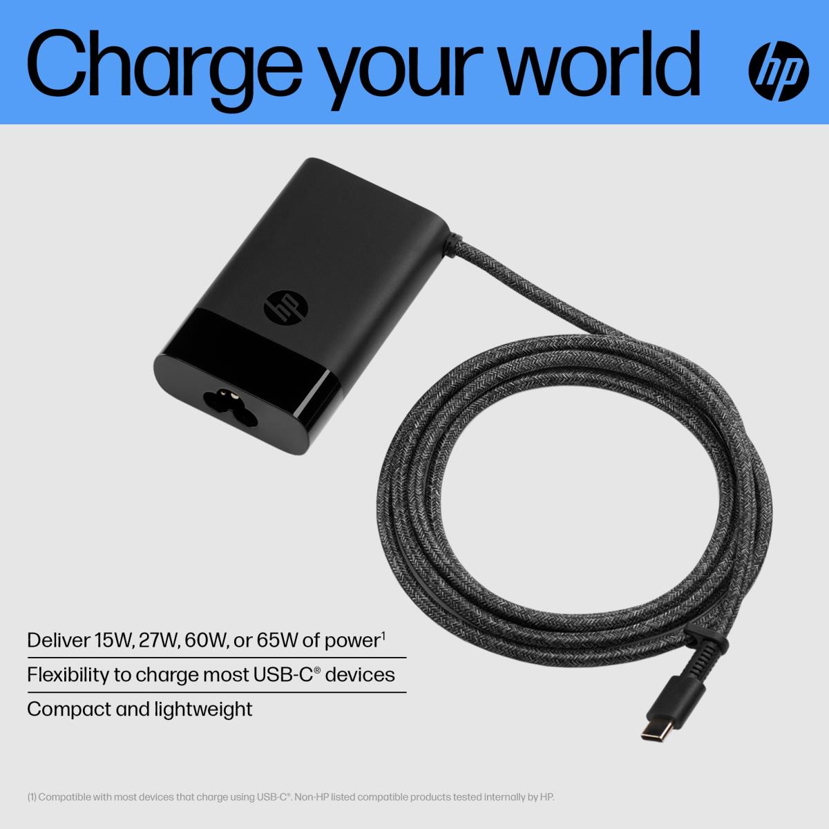 Laptop Charger - USB-C  - 65W