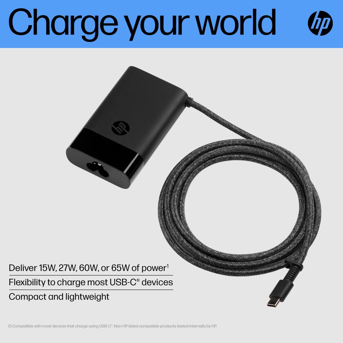 Laptop Charger - USB-C  - 65W