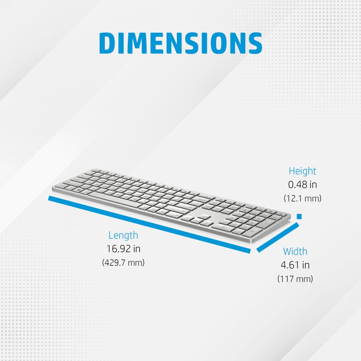 Programmable Wireless Keyboard 970 - Azerty Belgian