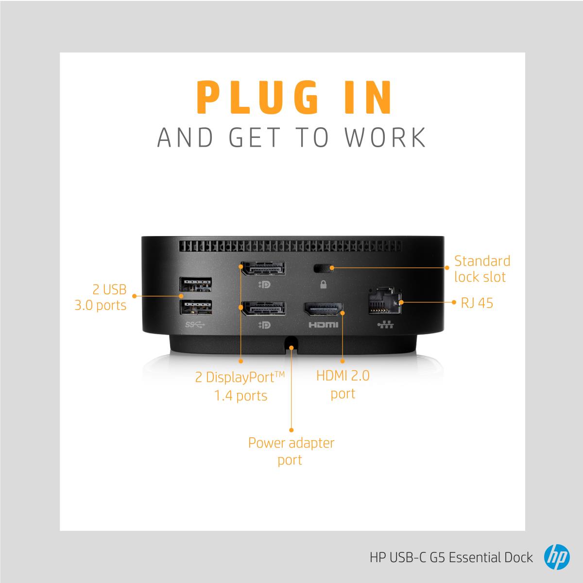 Docking Station USB-C G5 - Essential Dock