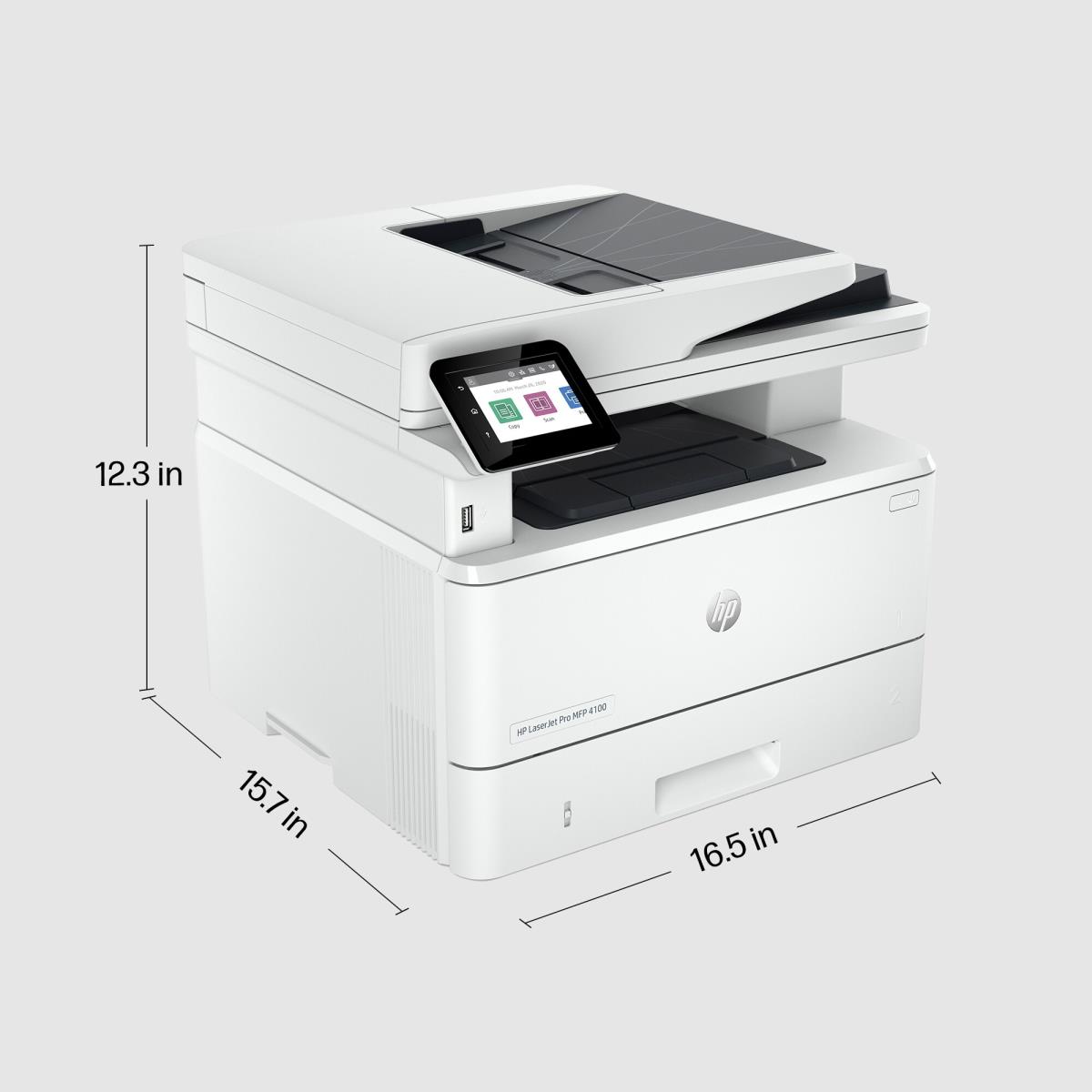 LaserJet Pro 4102FDN - Multifunction Printer - Laser - A4 - USB / Ethernet