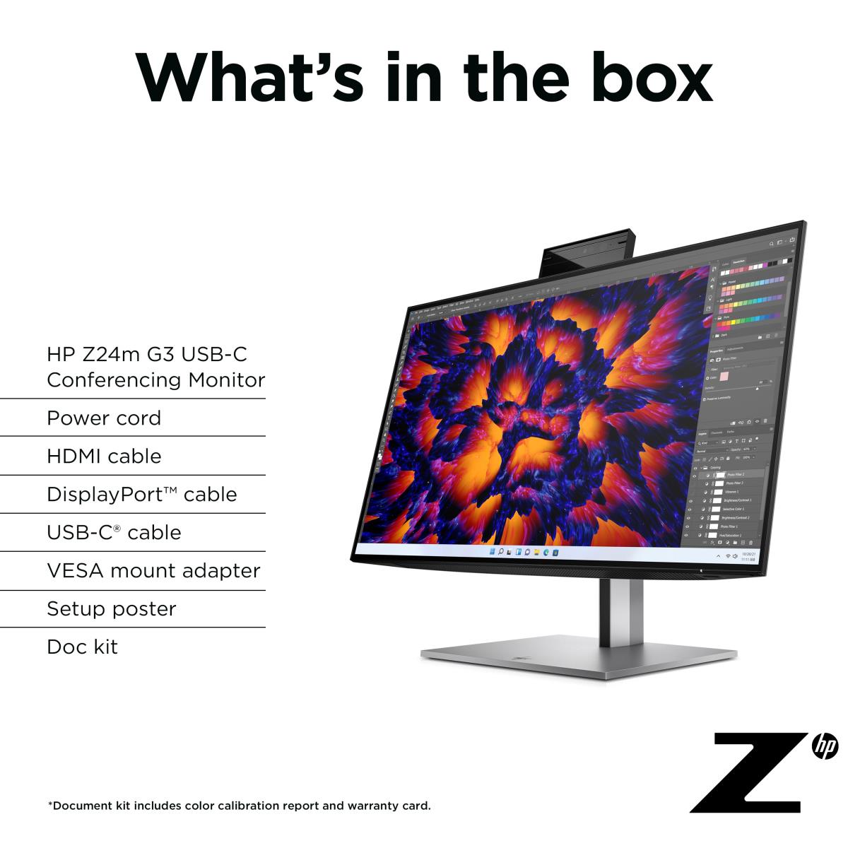 Conferencing Monitor - Z24m G3 - 24in - 2560x1440 (QHD)