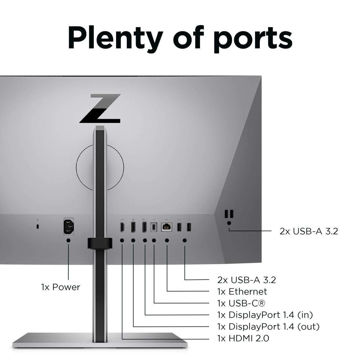 Conferencing Monitor - Z24m G3 - 24in - 2560x1440 (QHD)