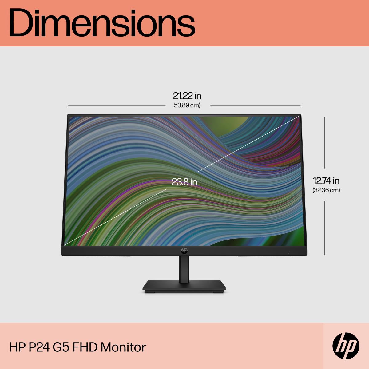 Desktop Monitor - P24 G5 - 24in - 1920x1080 (FHD) - IPS