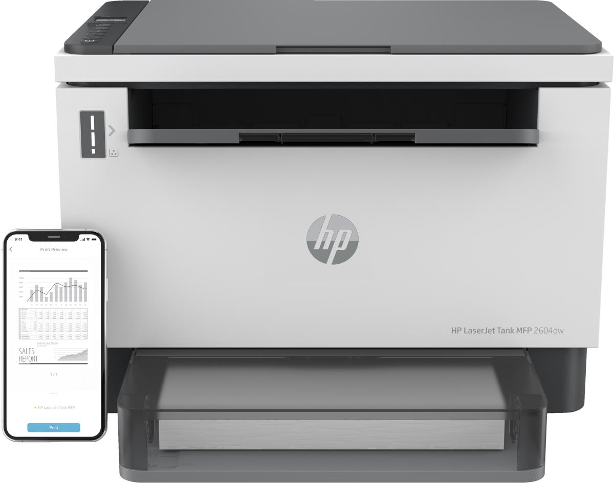 LaserJet Tank 2604dw - Multifunction Printer - Laser - A4 - USB / Ethernet / Wi-Fi