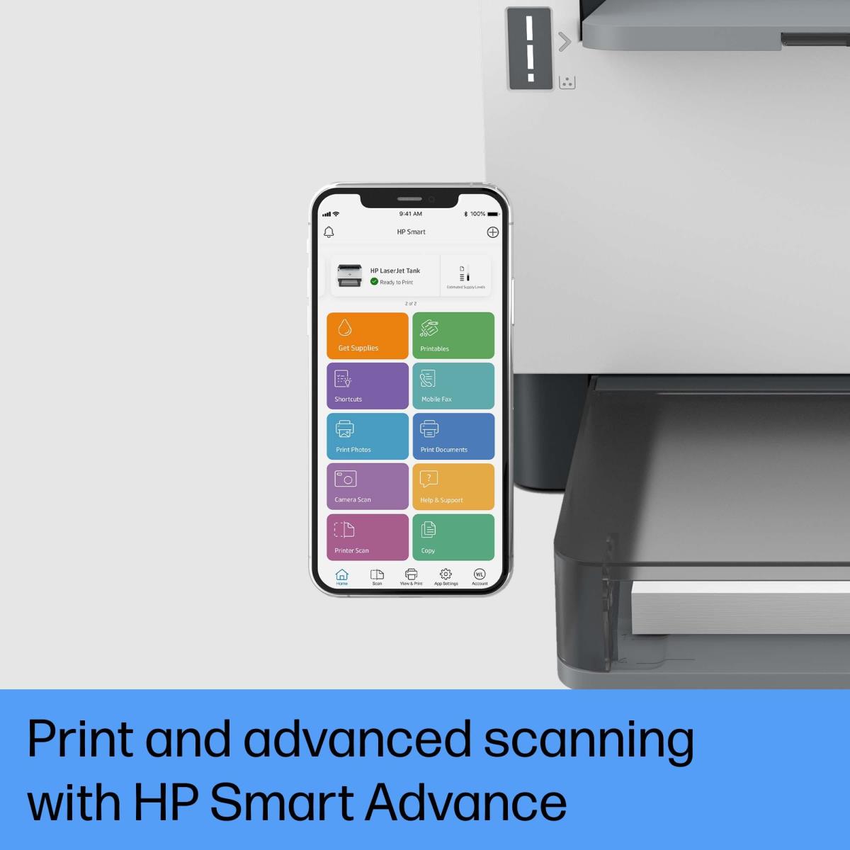 LaserJet Tank 1504w - Printer - Laser - A4 - USB / Ethernet / Wi-Fi