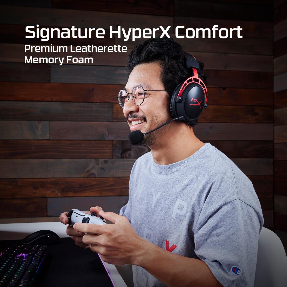 HyperX Cloud Alpha - Gaming Headset - Black/Red