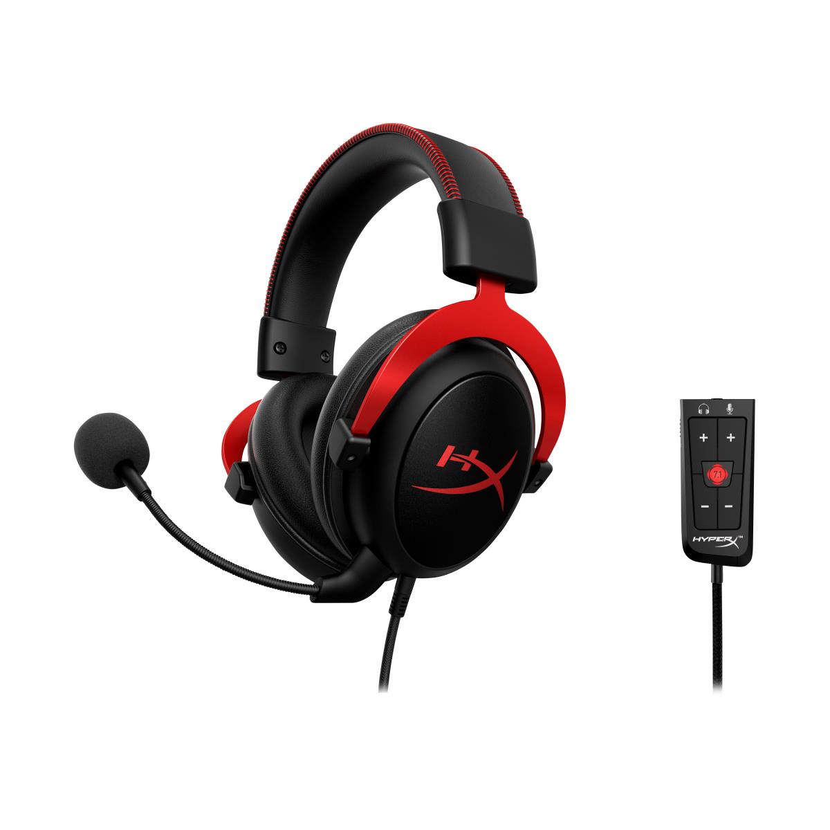 HyperX Cloud II - Gaming Headset - Black/Red