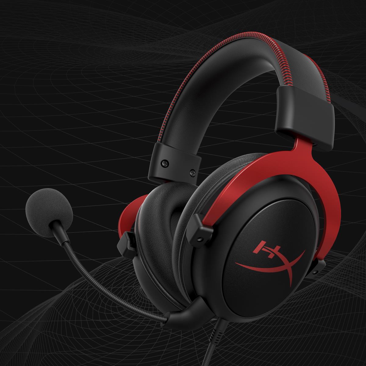 HyperX Cloud II - Gaming Headset - Black/Red