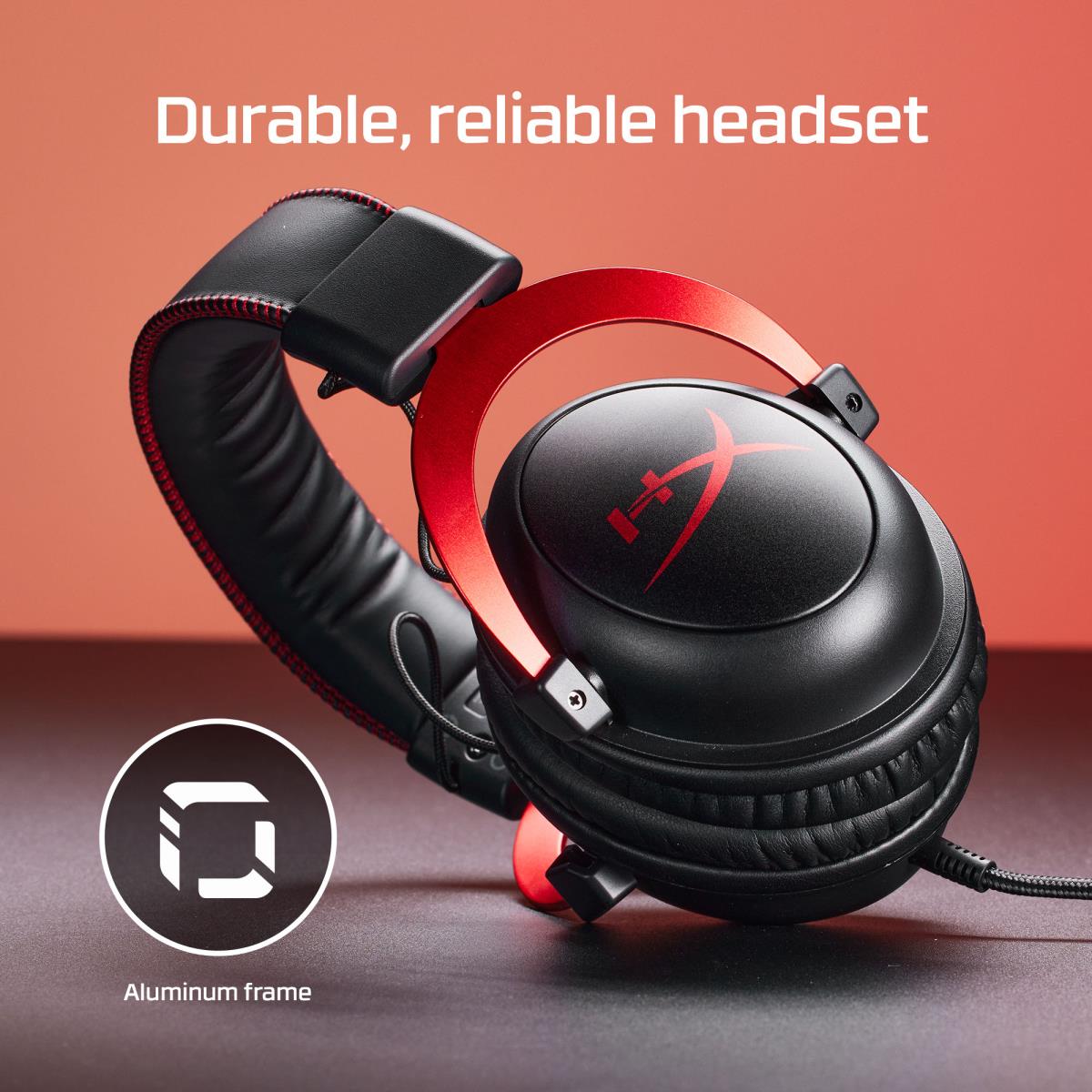 HyperX Cloud II - Gaming Headset - Black/Red
