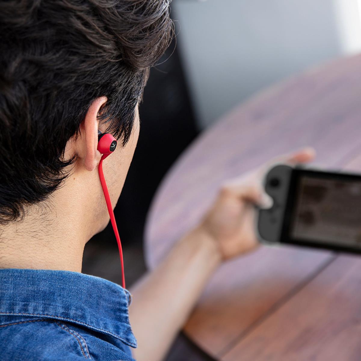 HyperX Cloud Earbuds - Red/Black