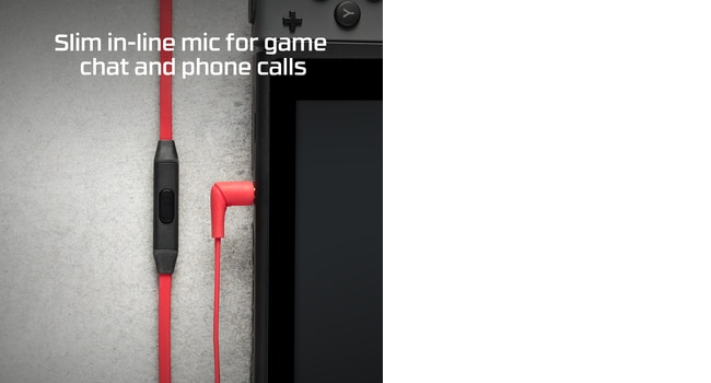 HyperX Cloud Earbuds - Red/Black