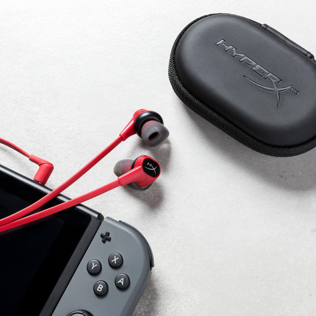 HyperX Cloud Earbuds - Red/Black