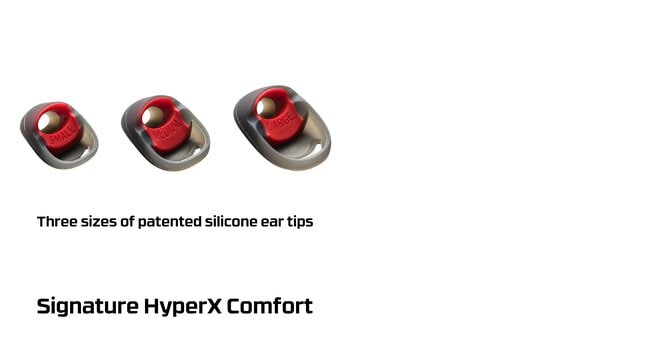 HyperX Cloud Earbuds - Red/Black