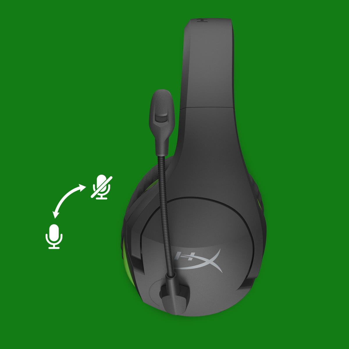 HyperX CloudX Stinger Core - Wireless Gaming Headset - Xbox - Black/Green