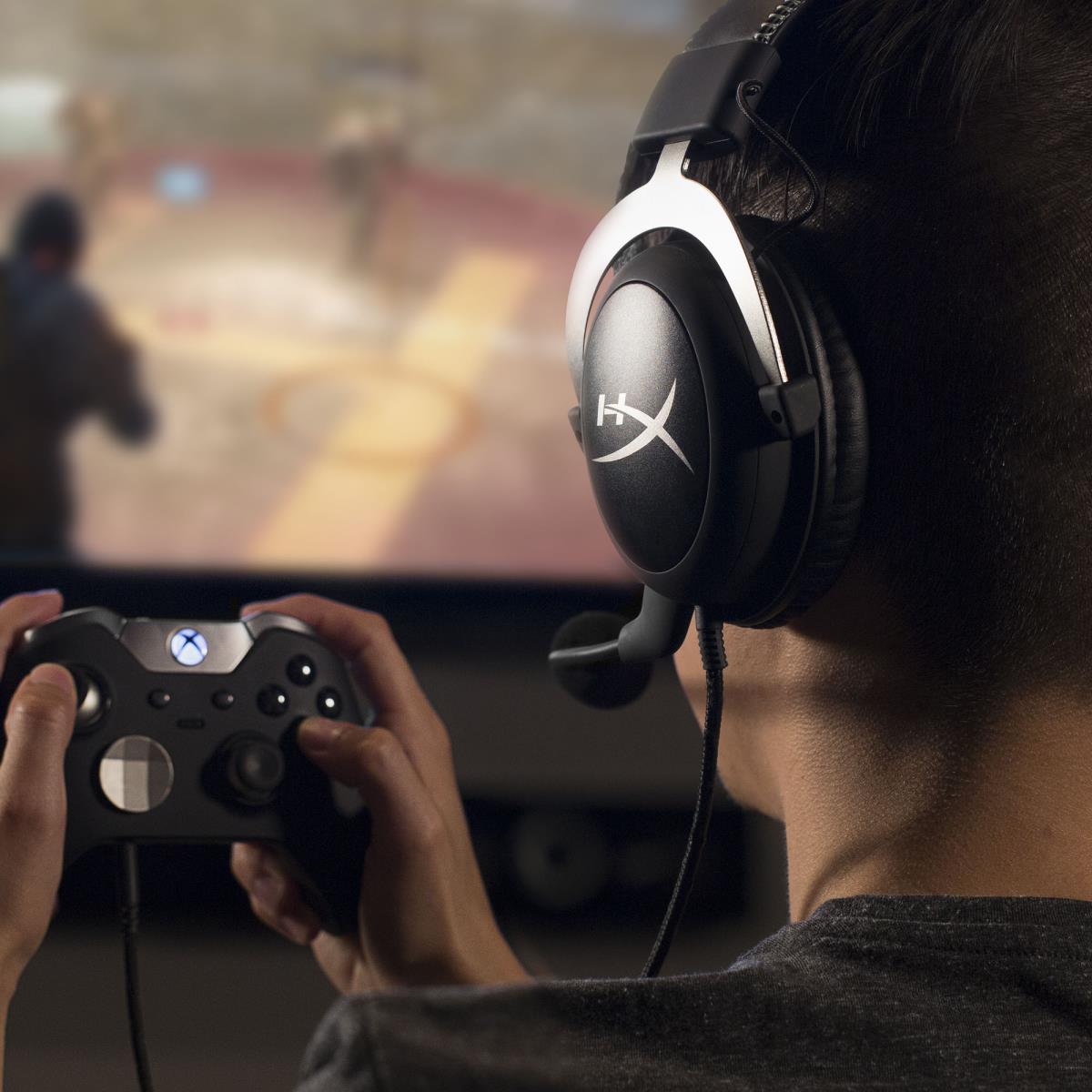 HyperX CloudX - Gaming Headset - Xbox - Black/Silver