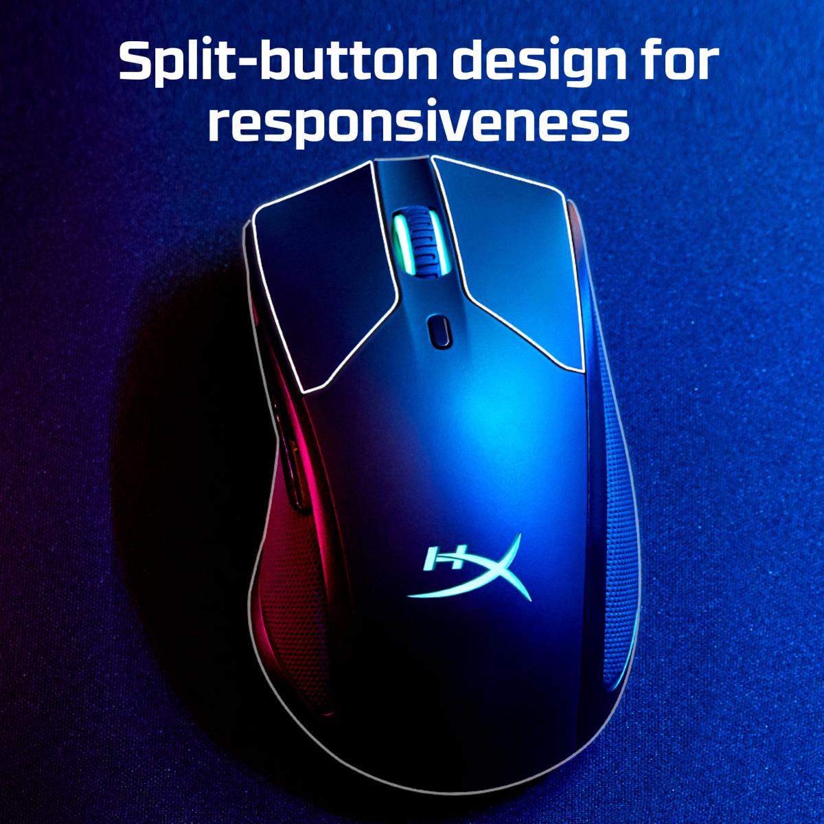 HyperX Pulsefire Dart - Wireless Gaming Mouse - Black