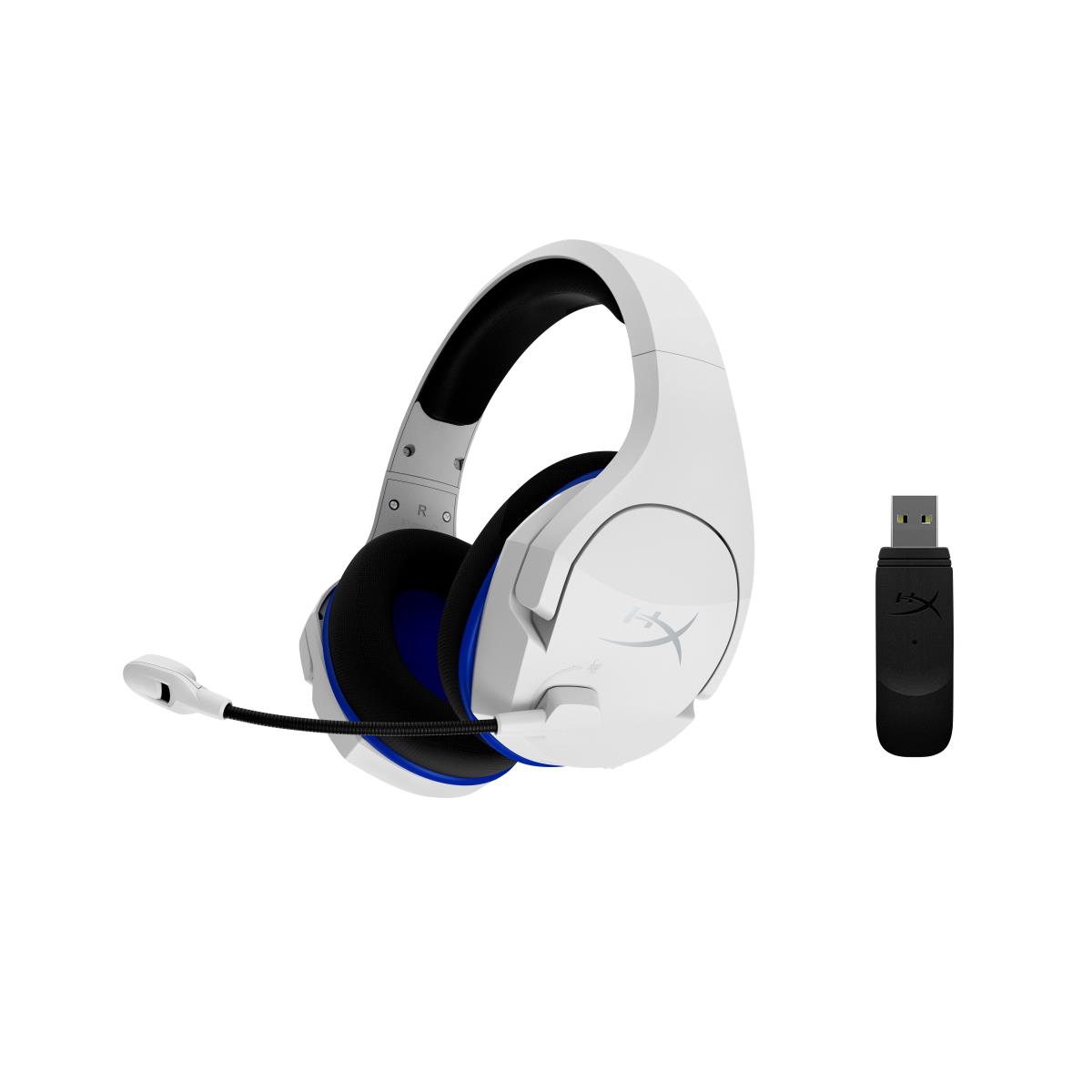 HyperX Cloud Stinger Core - Wireless Gaming Headset - PS5-PS4 - White/Blue