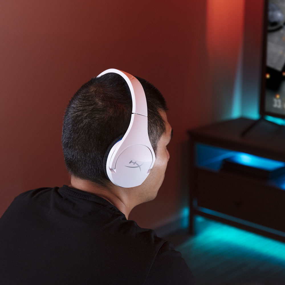 HyperX Cloud Stinger Core - Wireless Gaming Headset - PS5-PS4 - White/Blue