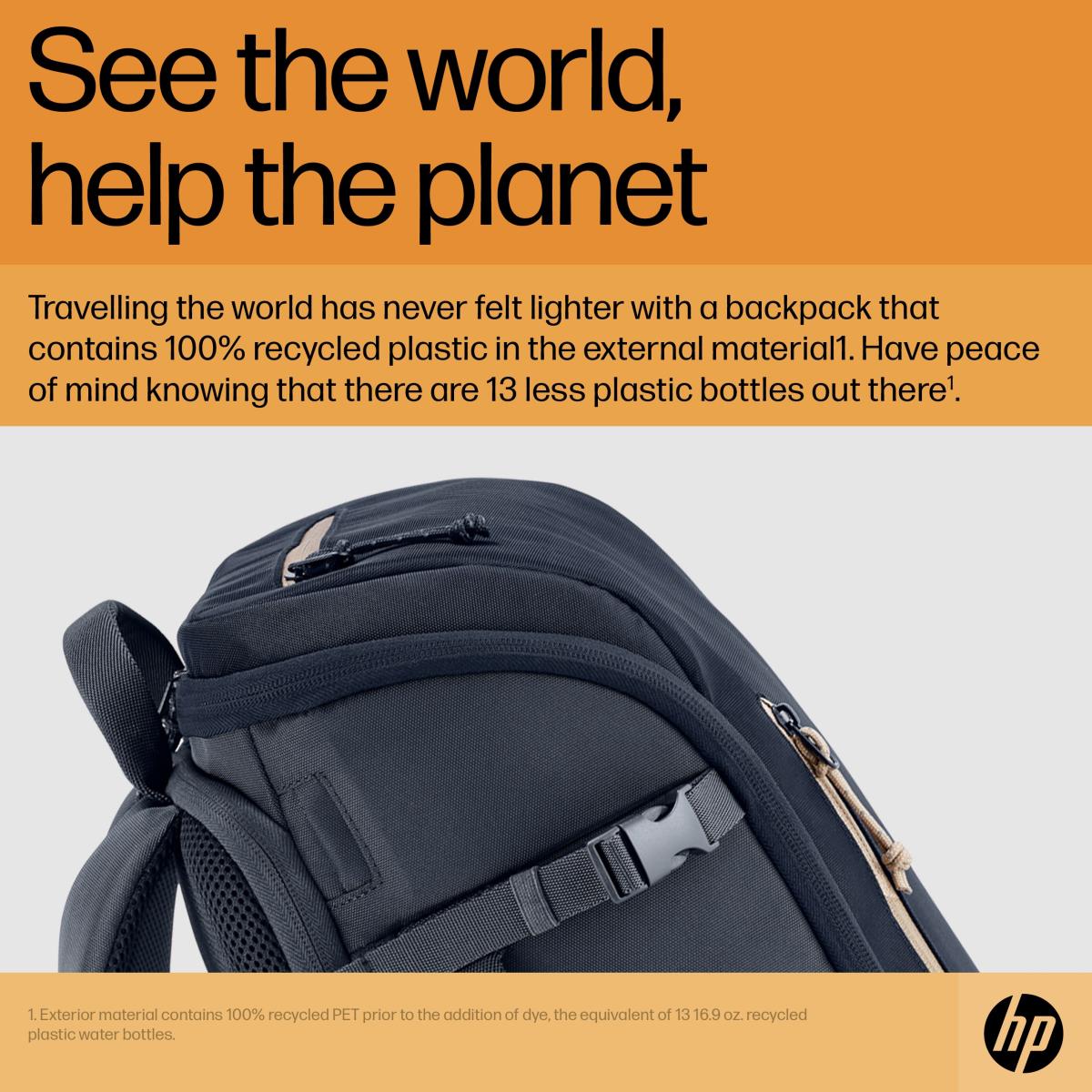 Travel 25 Liter - 15.6in Notebook Backpack - Blue Night