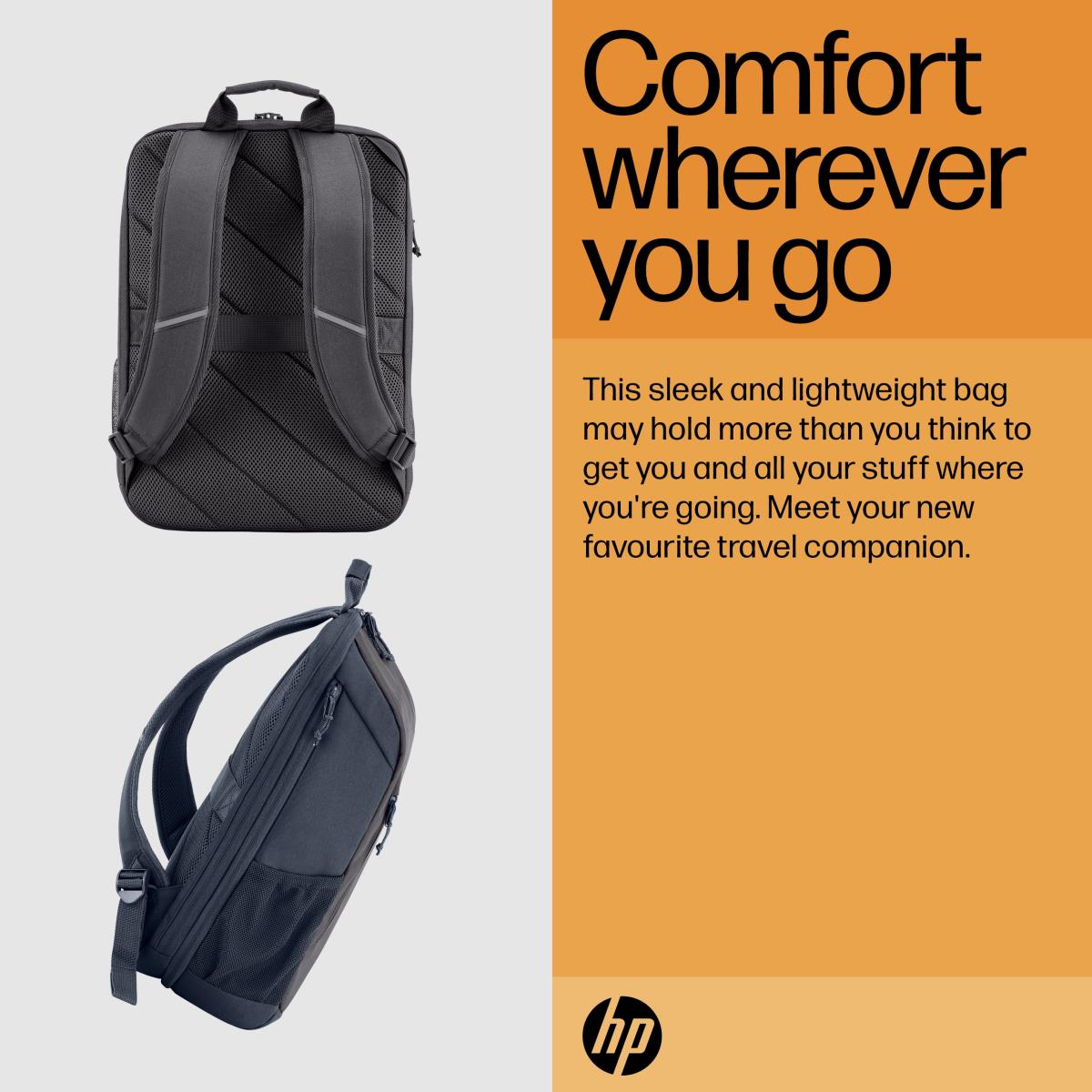 Travel 18 Liter - 15.6in Notebook Backpack - Iron Grey