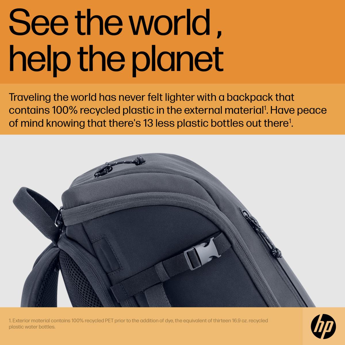 Travel 25 Liter - 15.6in Notebook Backpack - Iron Grey