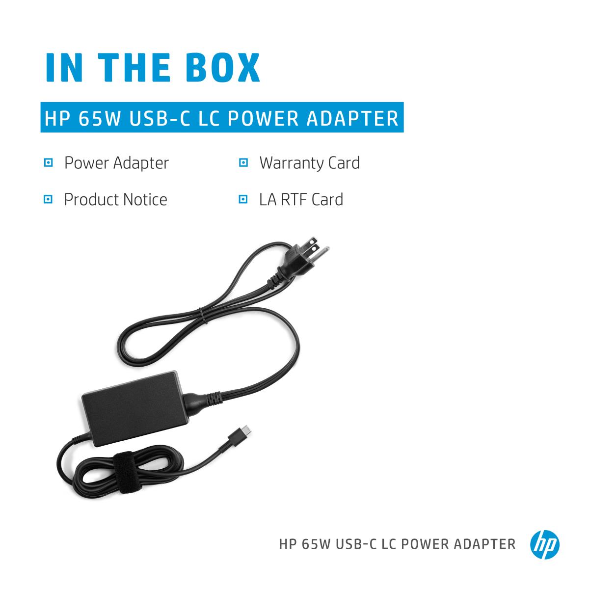 USB-C LC Power Adapter 65W