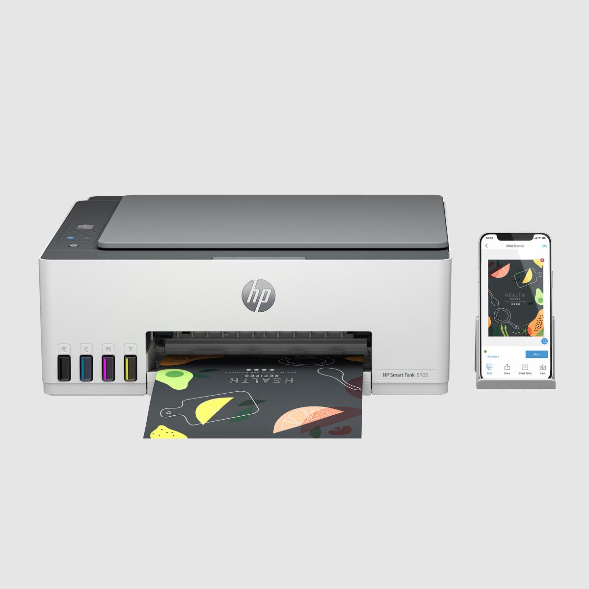 Smart Tank 5105 - All-in-One Printer - Inkjet - A4 - USB / Wi-Fi / Bluetooth