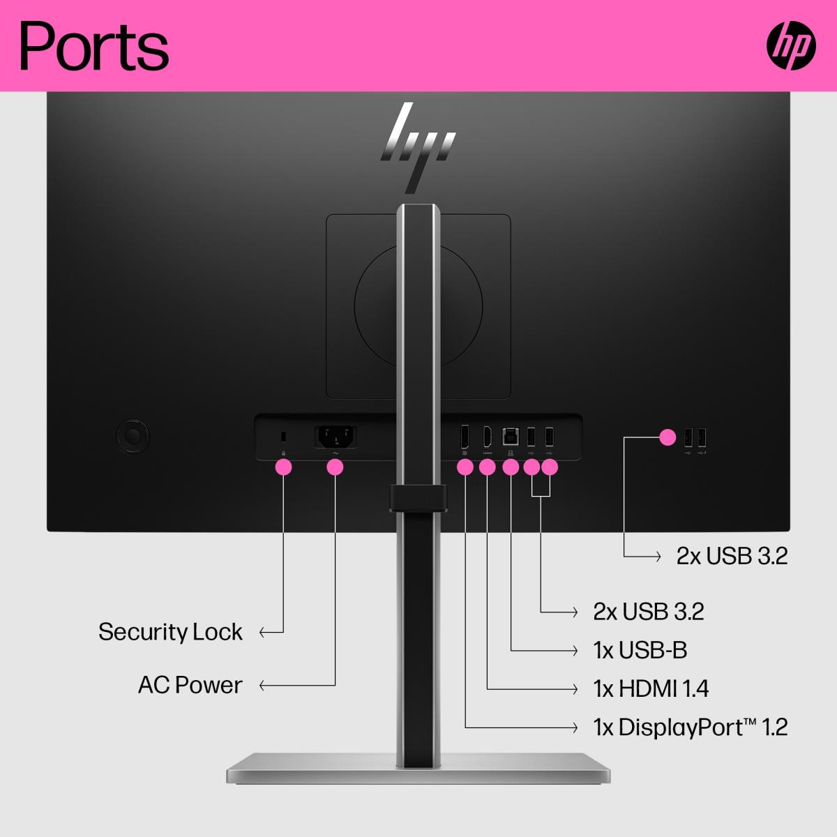 Desktop Monitor - E24t G5 - 24in - 1920x1080 (FHD) - IPS