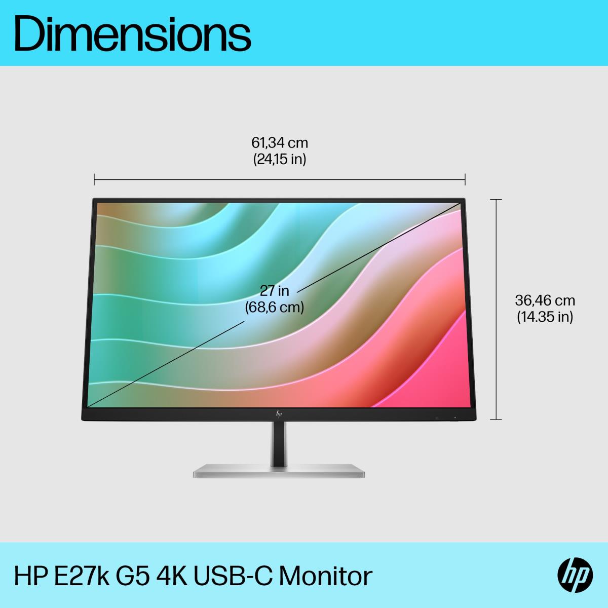 Desktop USB-C Monitor - E27k G5 - 27in - 3840x2160 (4K UHD)