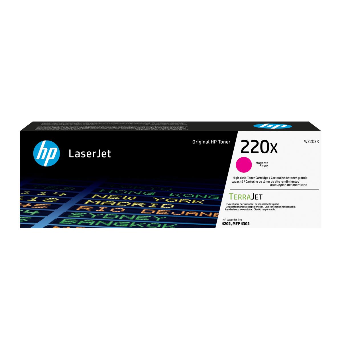 Toner Cartridge - No 220X - 5.5k Pages - Magenta