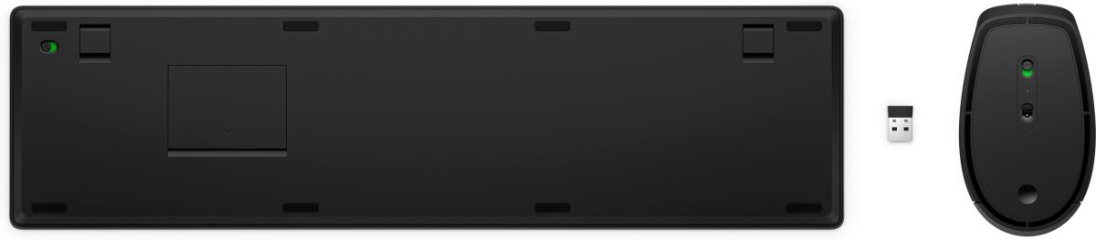 Wireless Keyboard and Mouse 655 - (Bulk Qty.10) - Qwertzu Swiss-Lux